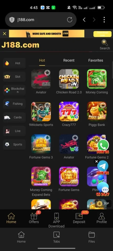 J188 Game APK